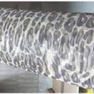 Sinamay Leopard Beige/black