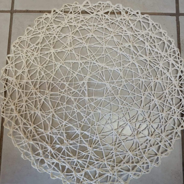 Strawmat White
