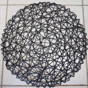 Strawmat Black
