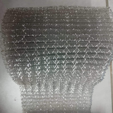 Pleated Glitter Grey